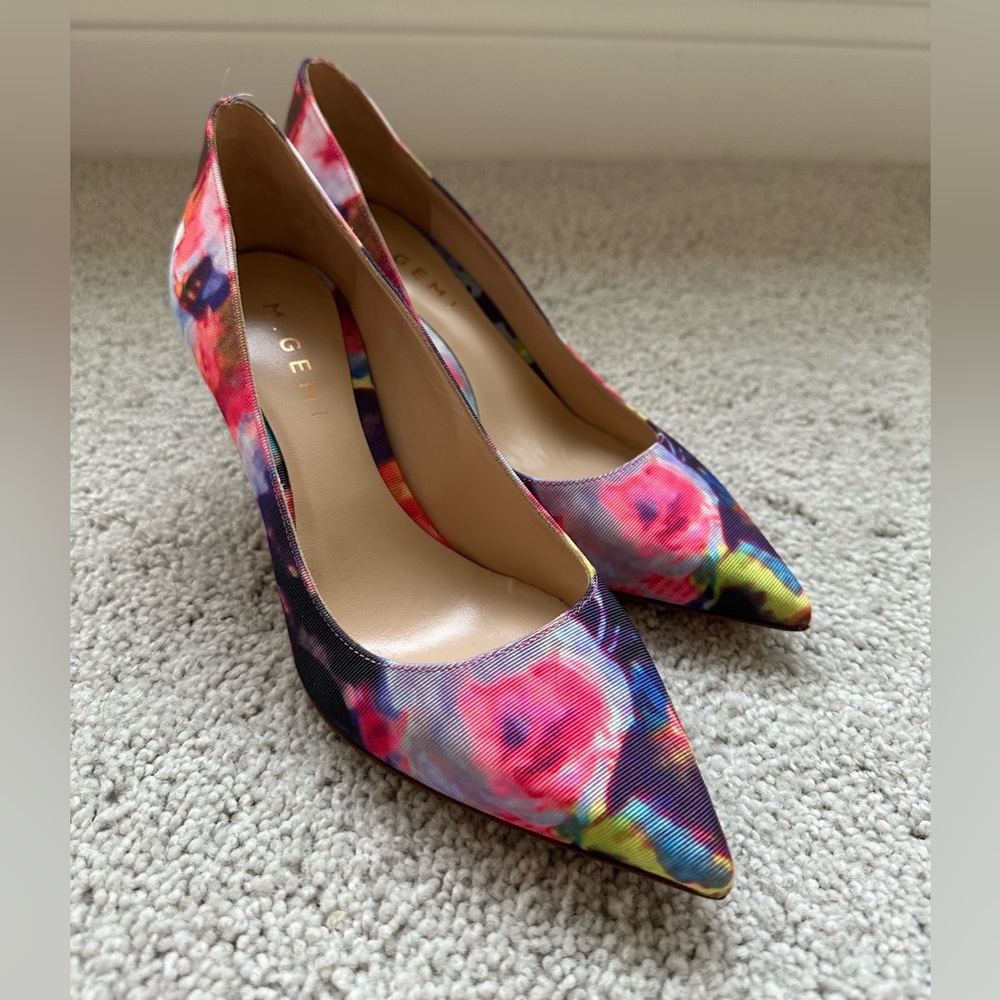 M. Gemi Floral Pumps - Size 36